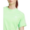 image:imageAdidas Womens Club Tennis Climacool 3Stripes TShirtLime Burst