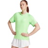 image:imageAdidas Womens Club Tennis Climacool 3Stripes TShirtLime Burst