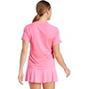 image:imageAdidas Womens Club Tennis Climacool 3Stripes TShirtLucid Pink