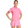 image:imageAdidas Womens Club Tennis Climacool 3Stripes TShirtLucid Pink