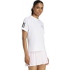 image:imageAdidas Womens Club Tennis Climacool 3Stripes TShirtWhite