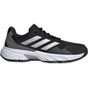 image:imageadidas Womens Courtjam Control 3 Tennis Sneakers Shoes  WhiteBlackSilver MetallicGrey