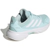 image:imageadidas Womens Courtjam Control 3 Tennis Sneakers Shoes  WhiteHalo MintWhiteSilver Metallic