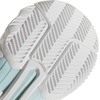 image:imageadidas Womens Courtjam Control 3 Tennis Sneakers Shoes  WhiteHalo MintWhiteSilver Metallic