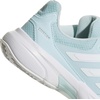image:imageadidas Womens Courtjam Control 3 Tennis Sneakers Shoes  WhiteHalo MintWhiteSilver Metallic