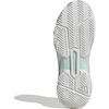 image:imageadidas Womens Courtjam Control 3 Tennis Sneakers Shoes  WhiteHalo MintWhiteSilver Metallic