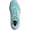 image:imageadidas Womens Courtjam Control 3 Tennis Sneakers Shoes  WhiteSemi Flash AquaWhiteCobalt Blue