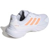 image:imageadidas Womens Courtjam Control 3 Tennis Sneakers Shoes  WhiteWhiteBeam OrangeCrystal White