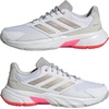 image:imageadidas Womens Courtjam Control 3 Tennis Sneakers Shoes  WhiteWhiteIron MetallicLucid Red