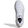 image:imageadidas Womens Courtjam Control 3 Tennis Sneakers Shoes  WhiteWhiteSandy Pink MetSandy Pink