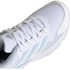 image:imageadidas Womens Courtjam Control 3 Tennis Sneakers Shoes  WhiteWhiteSilver Metallic