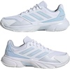 image:imageadidas Womens Courtjam Control 3 Tennis Sneakers Shoes  WhiteWhiteSilver Metallic