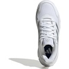 image:imageadidas Womens Courtjam Control 3 Tennis Sneakers Shoes  WhiteWhiteSilver MetallicGrey