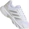 image:imageadidas Womens Courtjam Control 3 Tennis Sneakers Shoes  WhiteWhiteSilver MetallicGrey