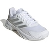 image:imageadidas Womens Courtjam Control 3 Tennis Sneakers Shoes  WhiteWhiteSilver MetallicGrey
