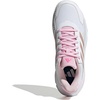 image:imageadidas Womens Courtjam Control 3 Tennis Sneakers Shoes  WhiteWhiteSilver MetallicLucid Pink