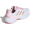 image:imageadidas Womens Courtjam Control 3 Tennis Sneakers Shoes  WhiteWhiteSilver MetallicLucid Pink