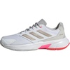 image:imageadidas Womens Courtjam Control 3 Tennis Sneakers Shoes  WhiteWhiteIron MetallicLucid Red