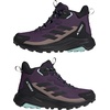 image:imageAdidas Womens Terrex Anylander Mid Top Rainrdy Hiking SneakersAurora PlumBlackTrace Brown