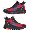 image:imageAdidas Womens Terrex Anylander Mid Top Rainrdy Hiking SneakersPure Ruby Semi Cobalt Blue Core Black