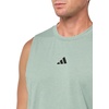 image:imageadidas Mens Designed for Training Workout Tank TopSilver Green