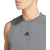image:imageadidas Mens Designed for Training Workout Tank TopSolid Grey