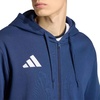 image:imageadidas Mens Entrada 26 Fullzip HoodieTeam Navy BlueWhite