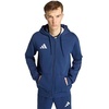 image:imageadidas Mens Entrada 26 Fullzip HoodieTeam Navy BlueWhite
