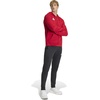 image:imageadidas Mens Entrada 26 Fullzip HoodieTeam Power RedWhite