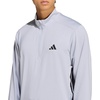 image:imageadidas Tech Essentials Workout QuarterZip SweatshirtHalo Silver