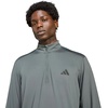 image:imageadidas Tech Essentials Workout QuarterZip SweatshirtLegend Ivy