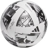 image:imageadidas Unisex MLS Soccer BallCompetition WhiteBlackSilver Metallic