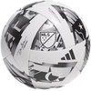 image:imageadidas Unisex MLS Soccer BallCompetition WhiteBlackSilver Metallic