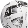 image:imageadidas Unisex MLS Soccer BallCompetition WhiteBlackSilver Metallic
