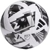 image:imageadidas Unisex MLS Soccer BallLeague WhiteBlackSilver Metallic