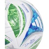 image:imageadidas Unisex MLS Soccer BallLeague WhiteGreenGlory BlueSolar Blue