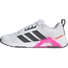 image:imageadidas Womens Dropset Control Training Sneakers Shoes  BlackWhiteGreyShock Pink