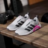 image:imageadidas Womens Dropset Control Training Sneakers Shoes  BlackWhiteGreyShock Pink