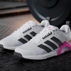 image:imageadidas Womens Dropset Control Training Sneakers Shoes  BlackWhiteGreyShock Pink