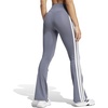 image:imageadidas Womens Optime Essentials 3Stripes Flared Training LeggingsOnixWhite