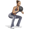 image:imageadidas Womens Optime Essentials 3Stripes Flared Training LeggingsOnixWhite