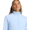 image:imageadidas Womens Terrex Multi Essentials Halfzip Fleece Hiking JacketGlow Blue