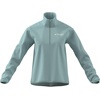 image:imageadidas Womens Terrex Multi Essentials Halfzip Fleece Hiking JacketSemi Flash Aqua