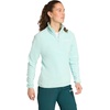 image:imageadidas Womens Terrex Multi Essentials Halfzip Fleece Hiking JacketSemi Flash Aqua