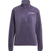 image:imageadidas Womens Terrex Multi Essentials Halfzip Fleece Hiking JacketShadow Navy