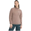 image:imageadidas Womens Terrex Multi Essentials Halfzip Fleece Hiking JacketTrace Brown