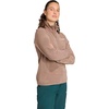 image:imageadidas Womens Terrex Multi Essentials Halfzip Fleece Hiking JacketTrace Brown