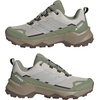 image:imageadidas Womens Terrex Skychaser Ax5 Hiking Hiking Sneakers Shoes  Brown GreyWonder AluminaGreyTent Green