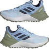 image:imageadidas Womens Terrex Soulstride Rainrdy Trail Running ShoesCrystal SkyShadow NavyTent Green