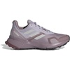 image:imageadidas Womens Terrex Soulstride Rainrdy Trail Running ShoesPreloved Fig Grey One Quiet Crimson